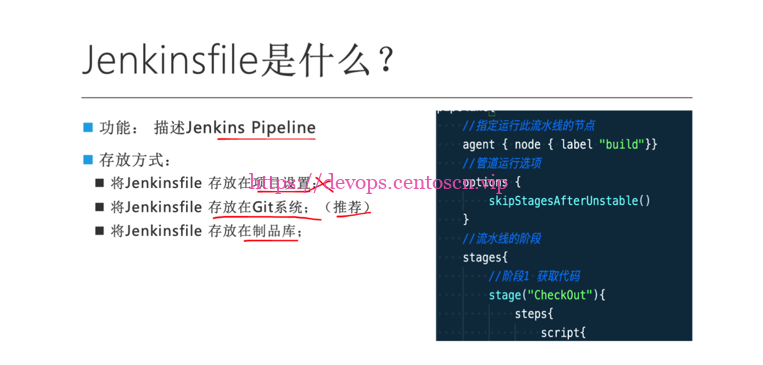 Jenkinsfile语法